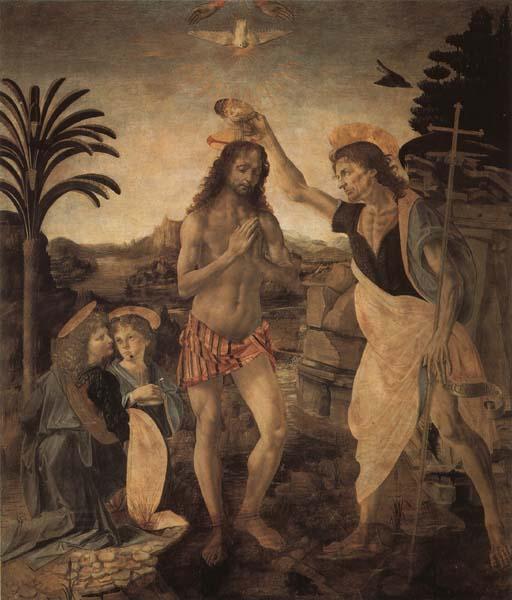 Domenicho Ghirlandaio Taufe Christi oil painting picture